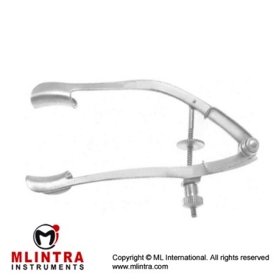 Lancaster Eye Speculum Adjustable Stainless Steel, Blade Size 16 mm